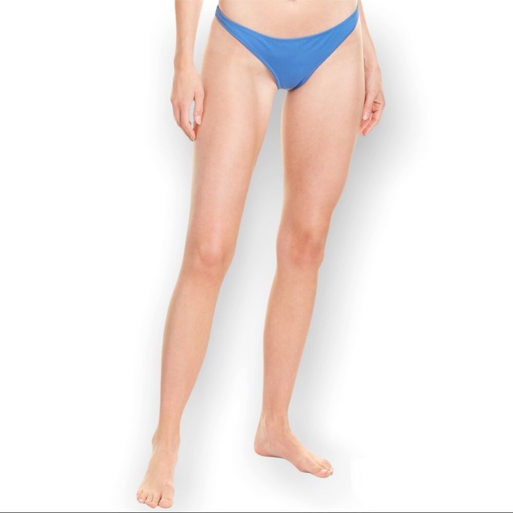 SOLID & STRIPED The Rachel Bikini Bottom Separate Azure Blue Women’s Extra Large